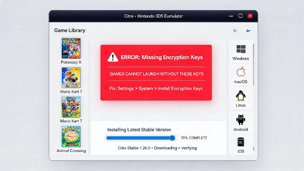 Easy Guide: How to Setup Keys on Citra 3DS Emulator for Error-Free Play