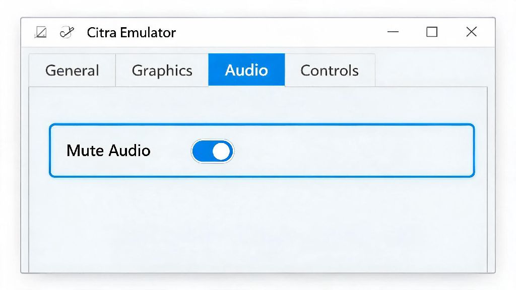 How to Turn Off Audio on Citra Emulator: Quick Easy Step-by-Step Guide